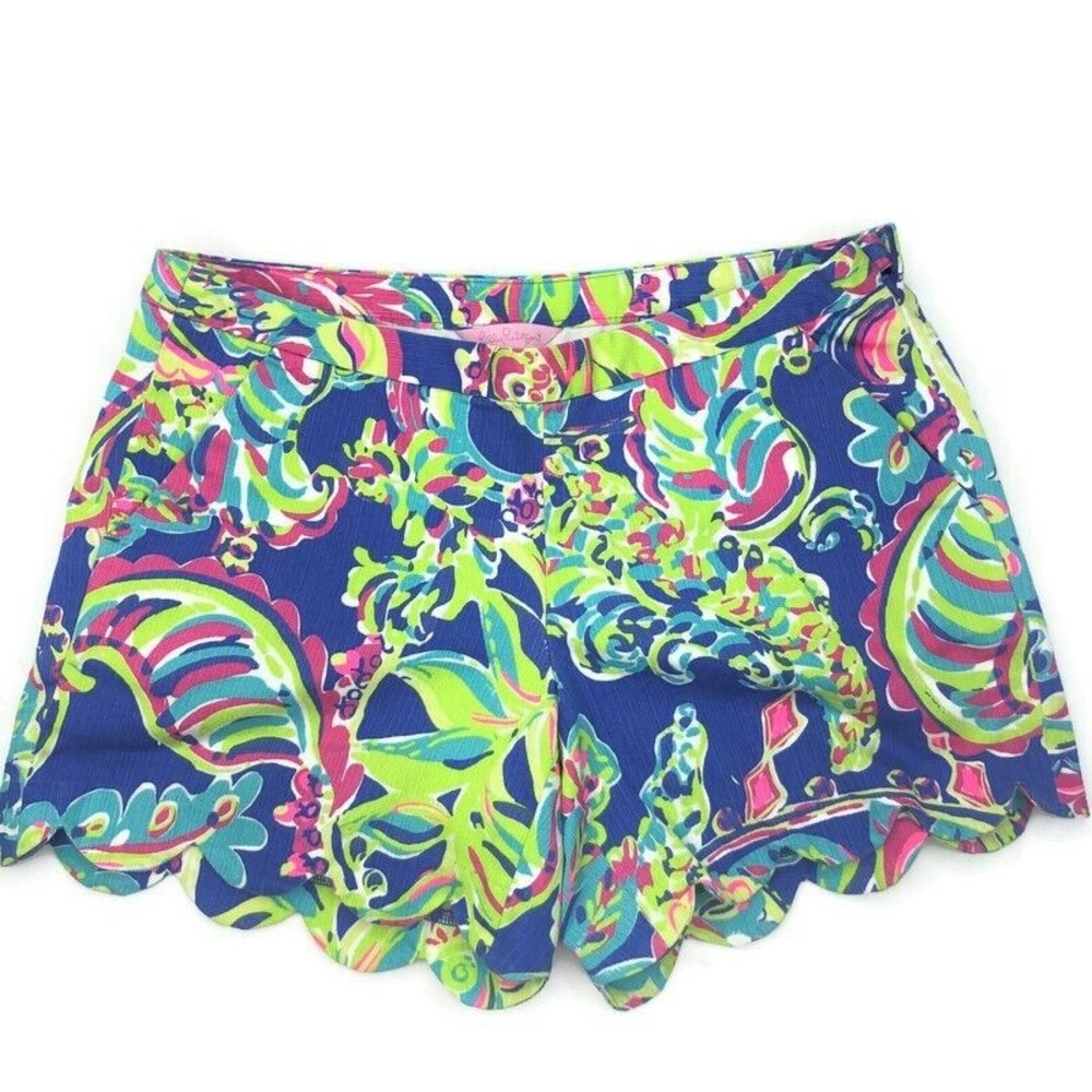 Lilly Pulitzer Magnolia Shorts in Toucan Play Print Size 0